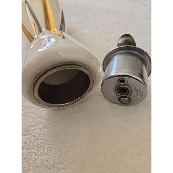 Ronson Varaflame Sunrise Table Lighter Ceramic Mid Century - Picture 5 of 9